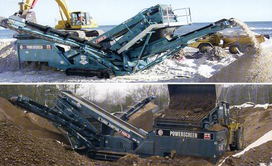 Powerscreen Chieftain 1400 de clasificación para Venta